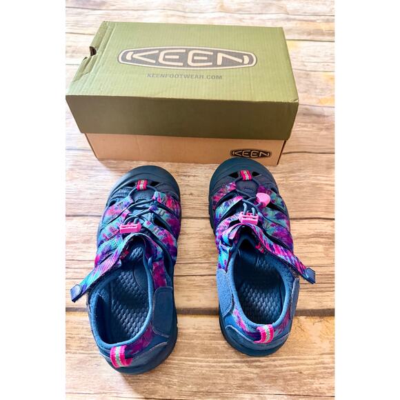 KEEN NAVY TIE-DYE NEWPORT WATER SHOES - Picture 8 of 8